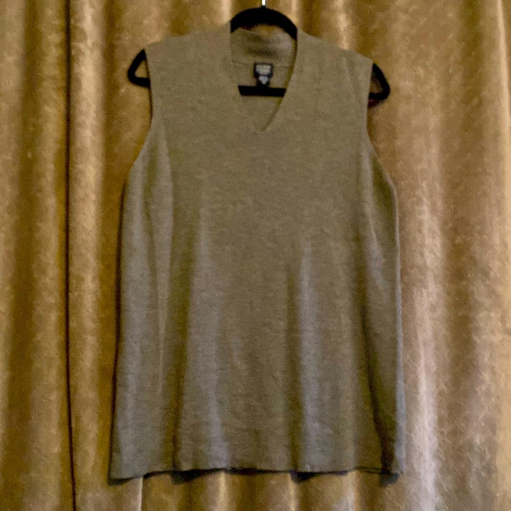 100% wool Eileen Fisher sweater vest